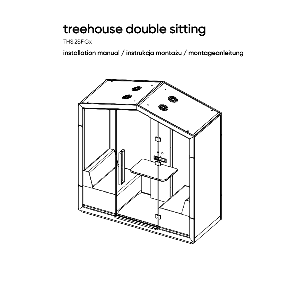 treehouse THS 2SF G1 - installation manual